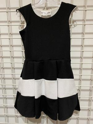 Black/White Multi Tier Dress