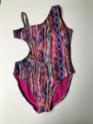 Pink Cobra 1 Shoulder Monokini