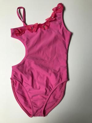 Pink 1 Shoulder Monokini/Flower
