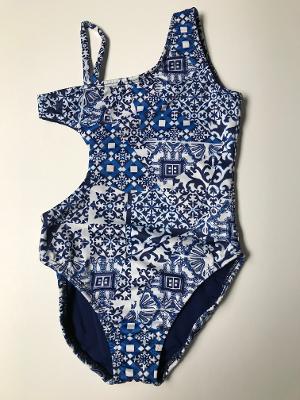 Figi Paisley 1 Shoulder Monokini