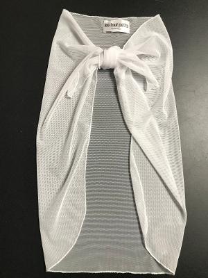 White Net Sarong