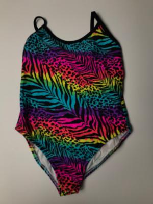 Multi Cheetah/Zebra 1PC Tanksuit