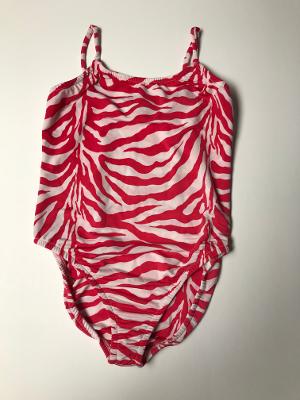 Pink Zebra 1PC Tanksuit