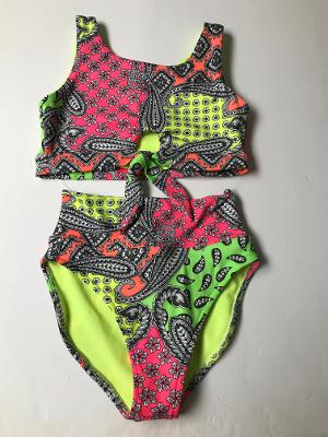 NEON BANDANA HIGH WAIST KNOT BIKINI
