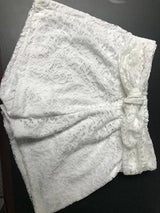 White Lace HW Tie Short