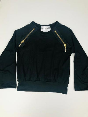 Black Sweatshirt Zipper